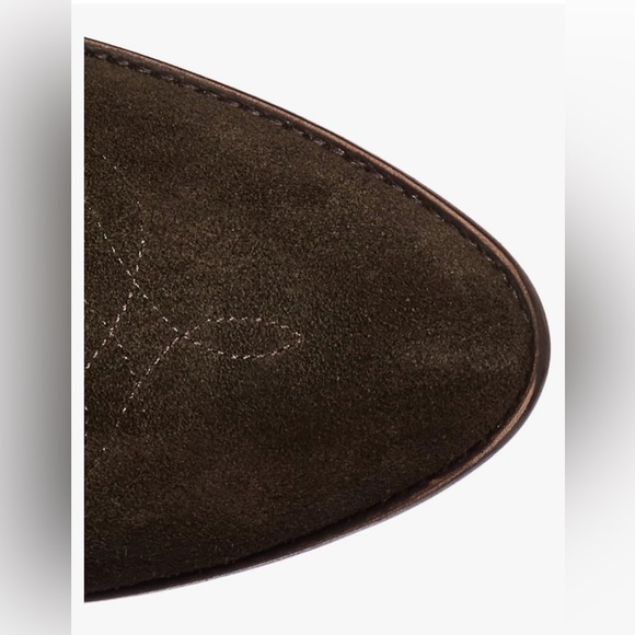 Frye Women’s Suede ‘Llana’ Pull on Boot in ‘Fatigue’ |Size 6.5| - Picture 6 of 13